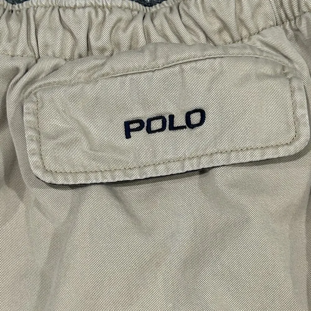 VTG Y2K Polo Ralph Lauren Khaki Shorts Size L 36 Waist 5